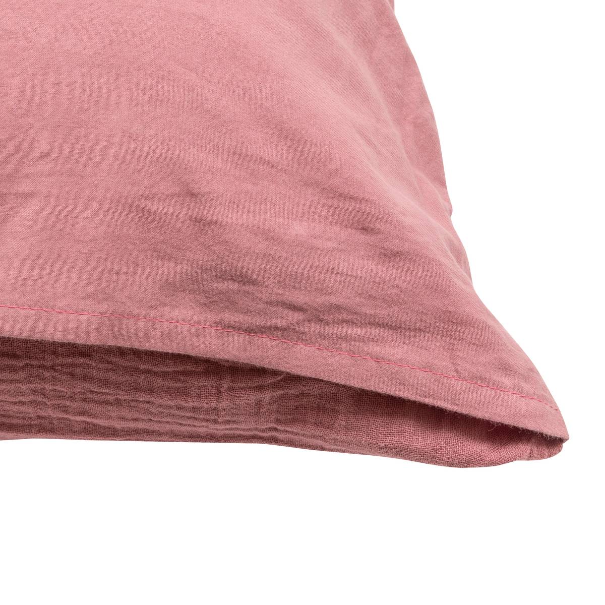 Kinderbettw&auml;sche-Set "Lili" 2 St&uuml;ck, 140x200 cm, Antikrosa Tiefes Rosa