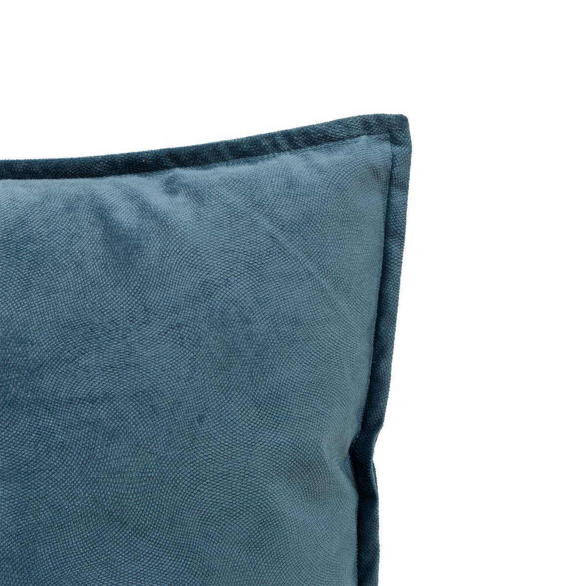 Kissen "Lilou" Ägäisches Blau, 55x55 cm Ägäis-Blau