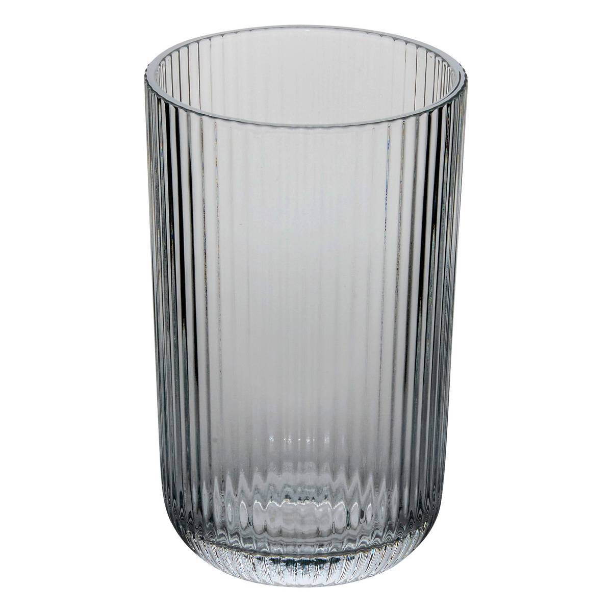 Hohes Trinkglas "Ema" Glas, Grau Grau