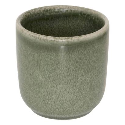 Tasse "unbekanntes land" keramik, 100 ml, gr&uuml;n