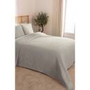 Bettüberwurf "Dolce" Beige Leinen, 260x240 cm Beige