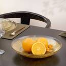 Servierplatte "Celeste" Glas, D.30 cm, Gold Gold
