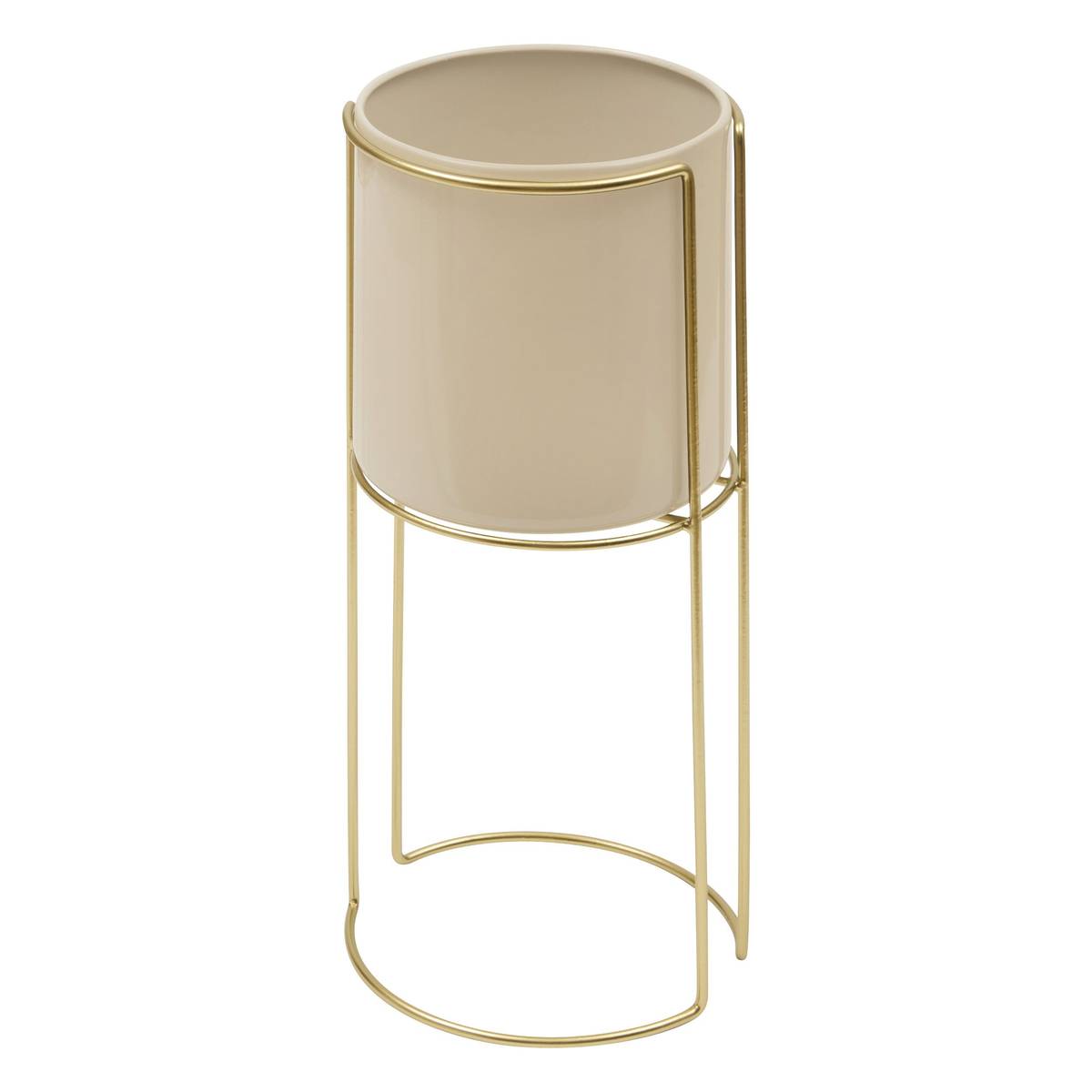 2er-Set &Uuml;bertopfe "Zigy" Gold, 28x28 cm Gold