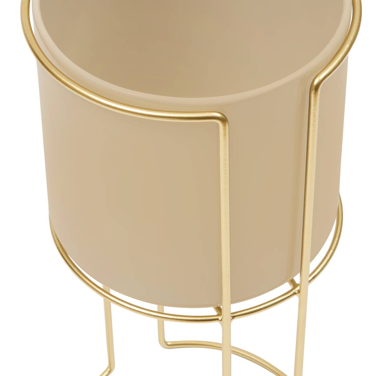 2er-Set &Uuml;bertopfe "Zigy" Gold, 28x28 cm Gold