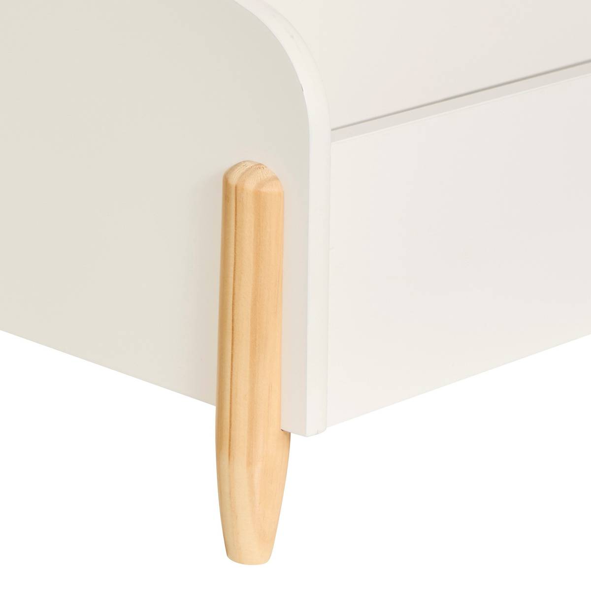 Kindertruhe "Sanftheit" Wei&szlig;, 61x44,2 cm Wei&szlig;