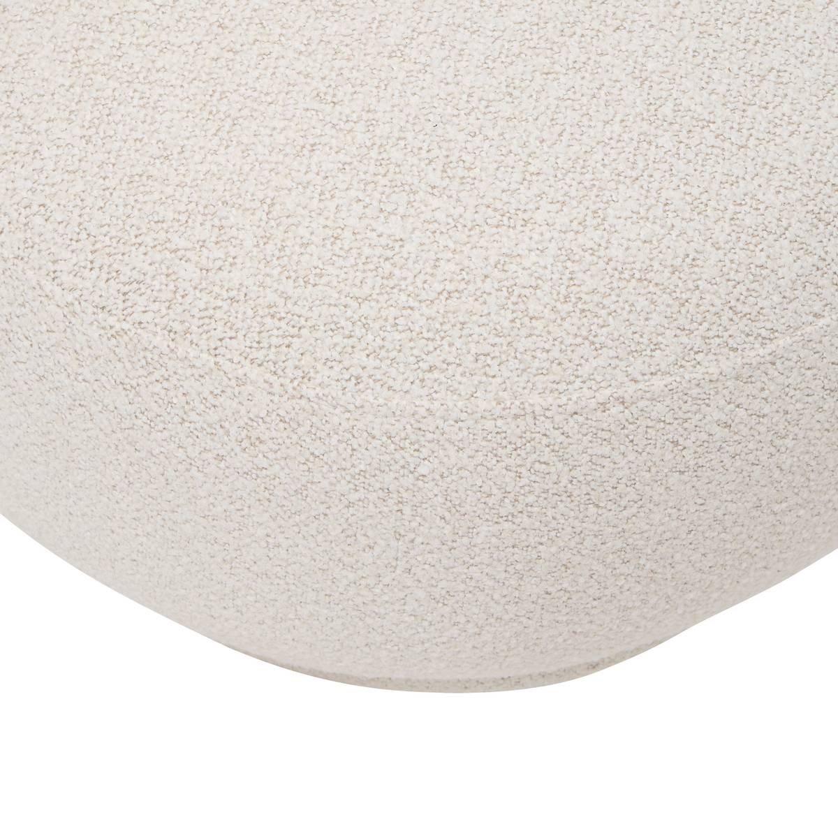 Festes Sofa "Nesky" 2 Plätze, 192x99 cm, Weiß Weiß