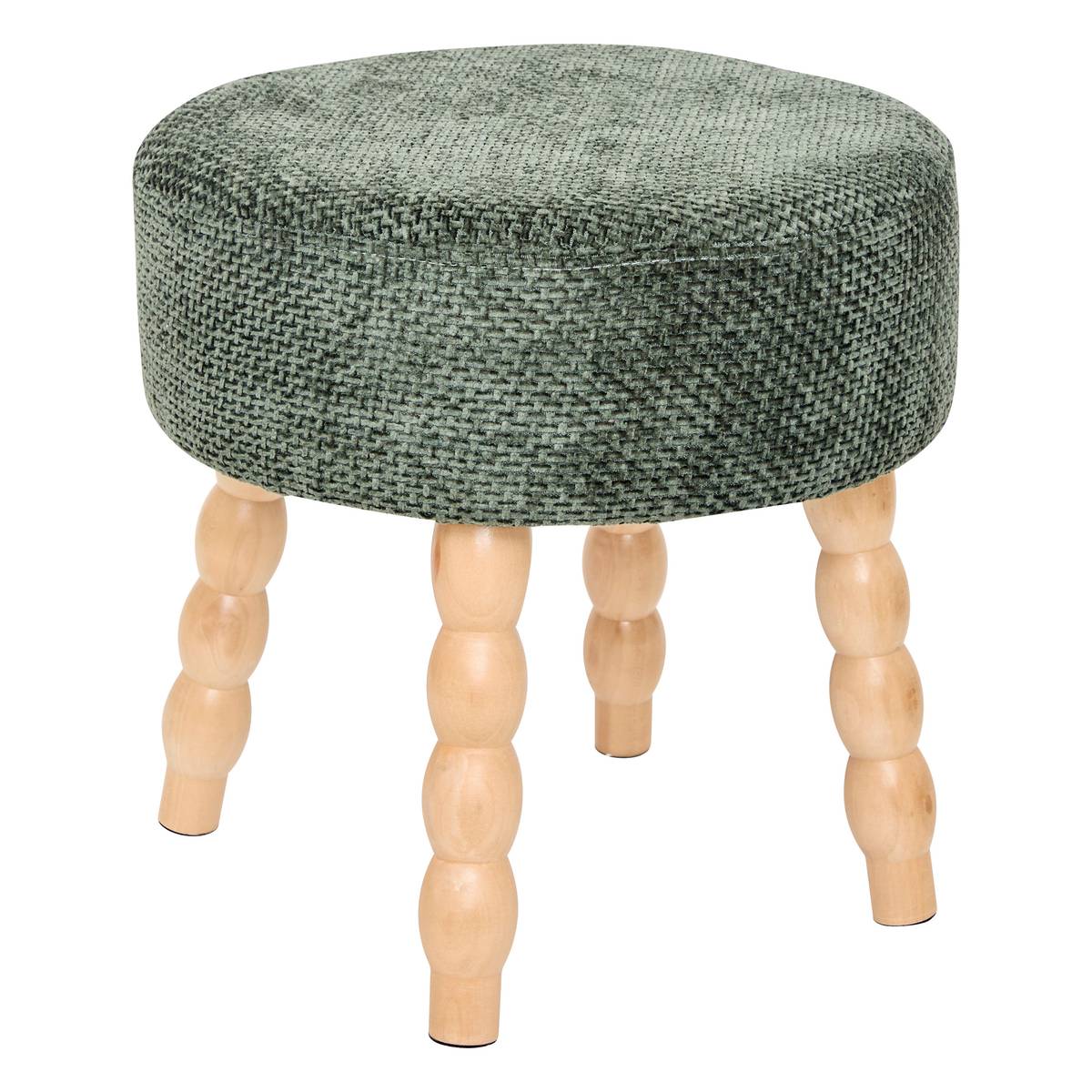 Hocker "Spolo" Zedernholzgrün Grün