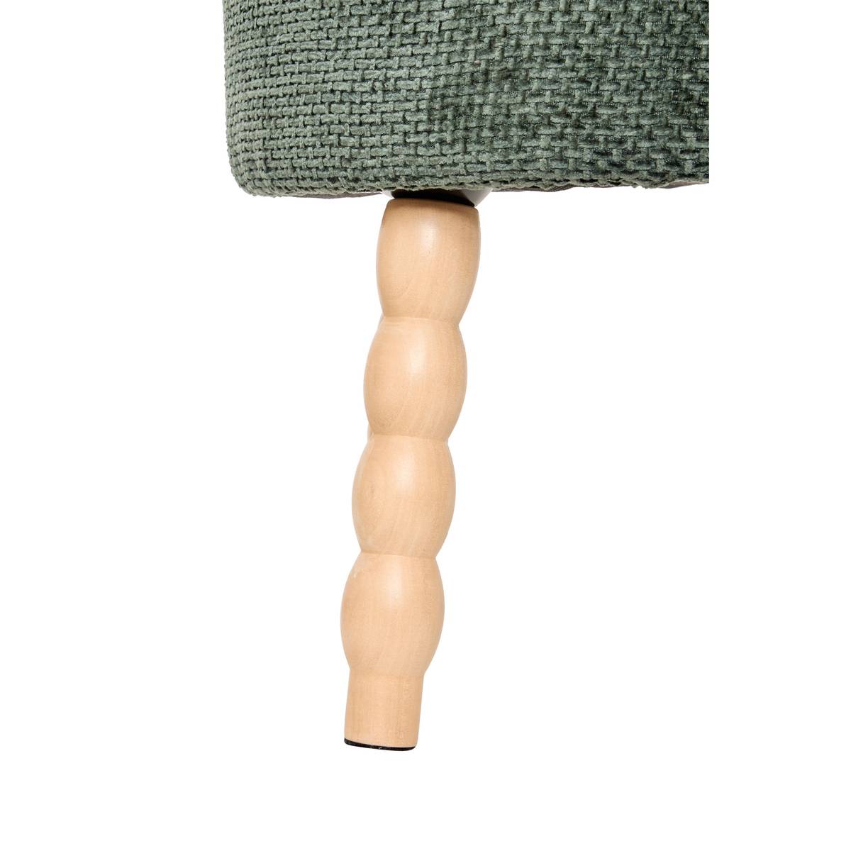 Hocker "Spolo" Zedernholzgrün Grün
