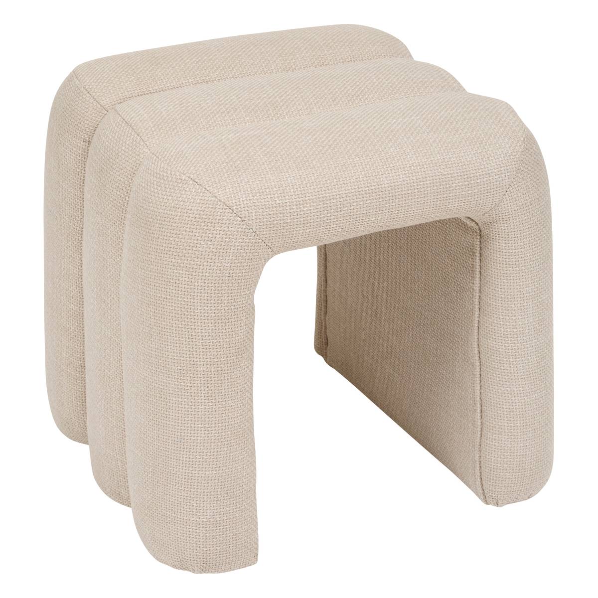 Pouf "Sisco" Ton Beige