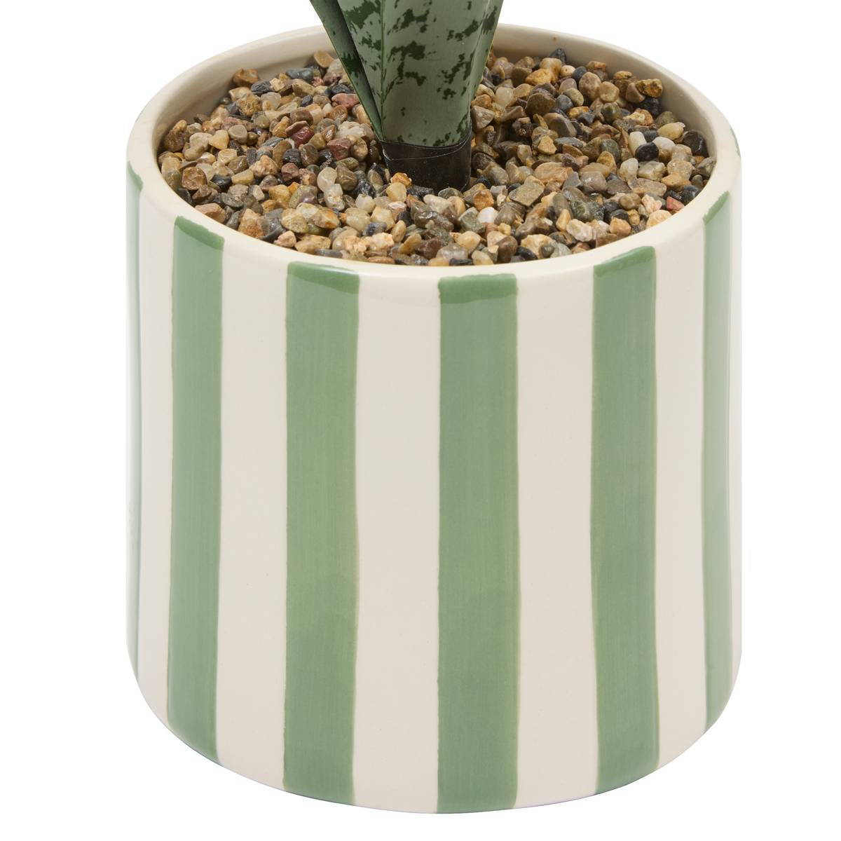 K&uuml;nstliche Topfpflanze "Cheri" 11,5x11,5 cm Gelb