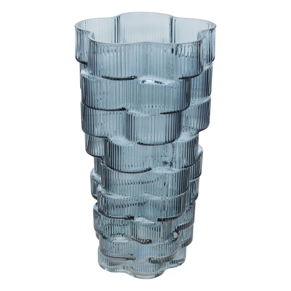 Vase "Sky" H.30 cm Blau