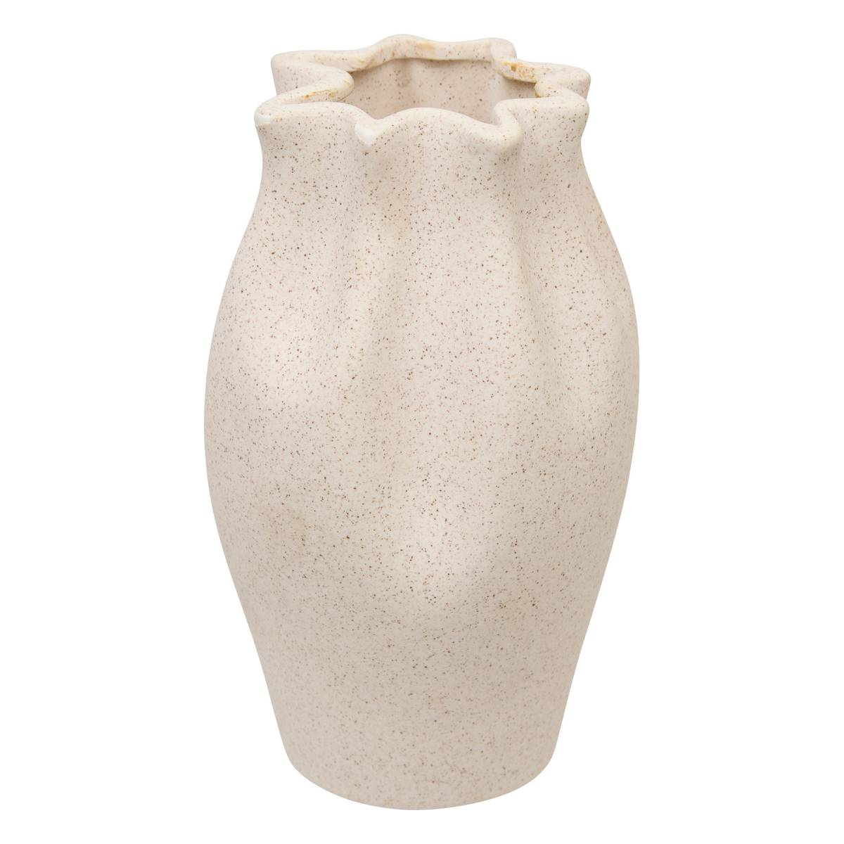 Vase "Grigor" Weiß, h.20,5 cm Weiß
