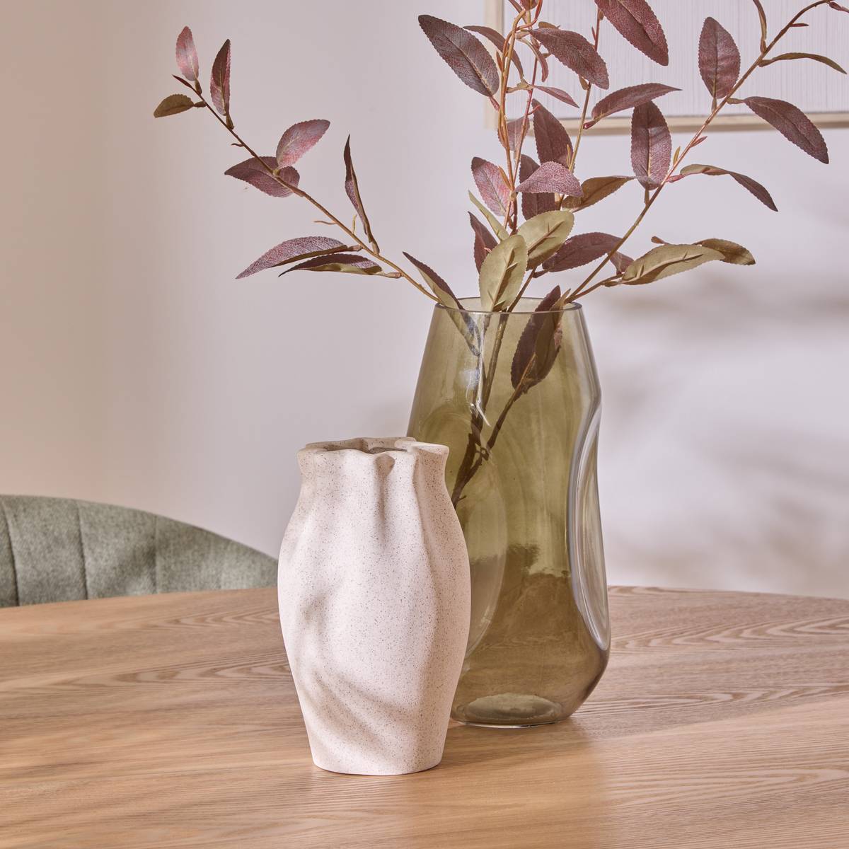 Vase "Grigor" Weiß, h.20,5 cm Weiß