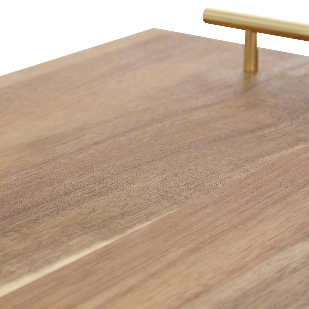 Tablett "Mina" 40x30 cm Braun