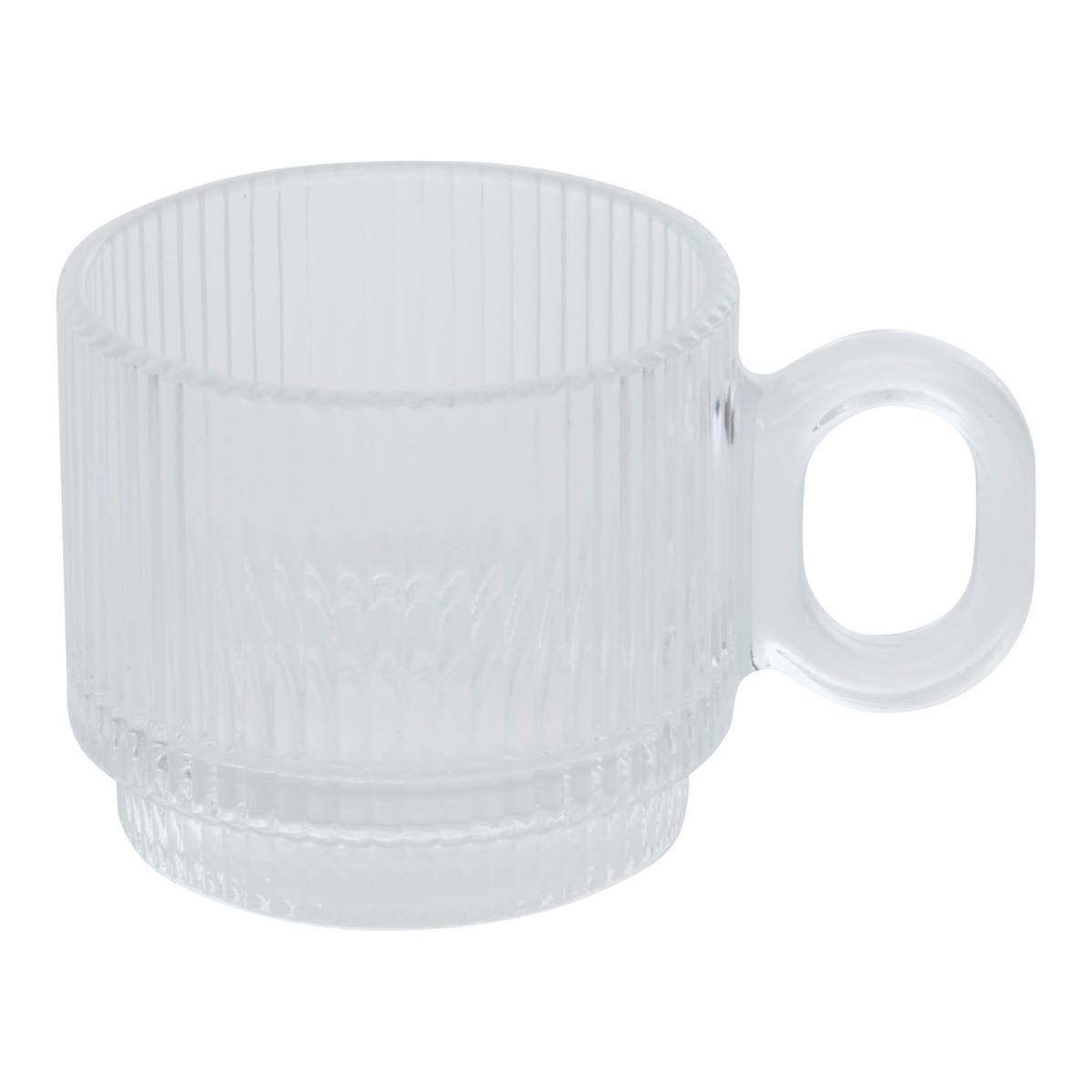 Espressotasse "Lorene" Glas, 100 ml, Transparent Durchsichtig