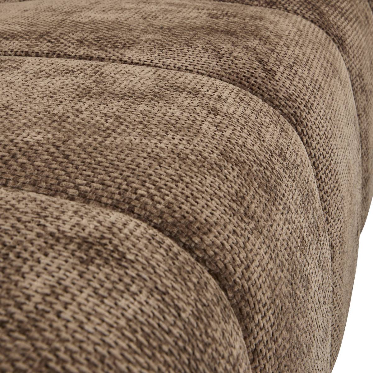 Festes Sofa "Palma" 3 Plätze, 212x97 cm, Tonka Braun Braun