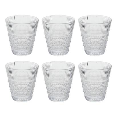 Niedriges trinkglas "joa" glas, 275 ml, transparent