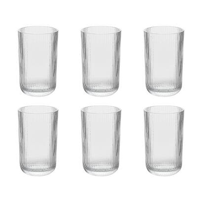 Hohes trinkglas "ema" glas, transparent