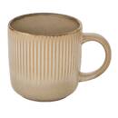 Becher "Chloe" Steingut (Keramik), 360 ml, Beige Beige