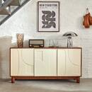 Buffet 3 Türen 6 Regale "Jilani" Braun, 150x40 cm Braun