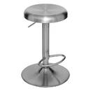 2er-Set Barhocker "Ilsa" Silber, 41,5x41,5 cm Silber