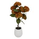 Künstliche Blumen im Topf "Mika" H.100 cm Rot