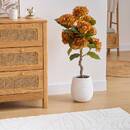 Künstliche Blumen im Topf "Mika" H.100 cm Rot