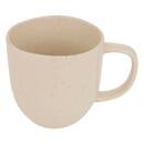 Tasse "Wonja" Fliese, 448 ml, Warmweiß Cremefarben