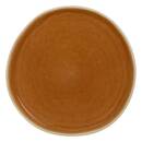 6er-Set flache Teller "Wonja" Keramik, D.27 cm, Gelb Gelb
