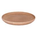 Set mit 6 Desserttellern "Chloe" Steingut (Keramik), D.20,5 cm, Moccha Moccha