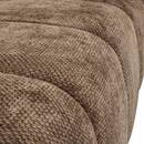 Festes Sofa "Palma" 3 Plätze, 212x97 cm, Tonka Braun Braun
