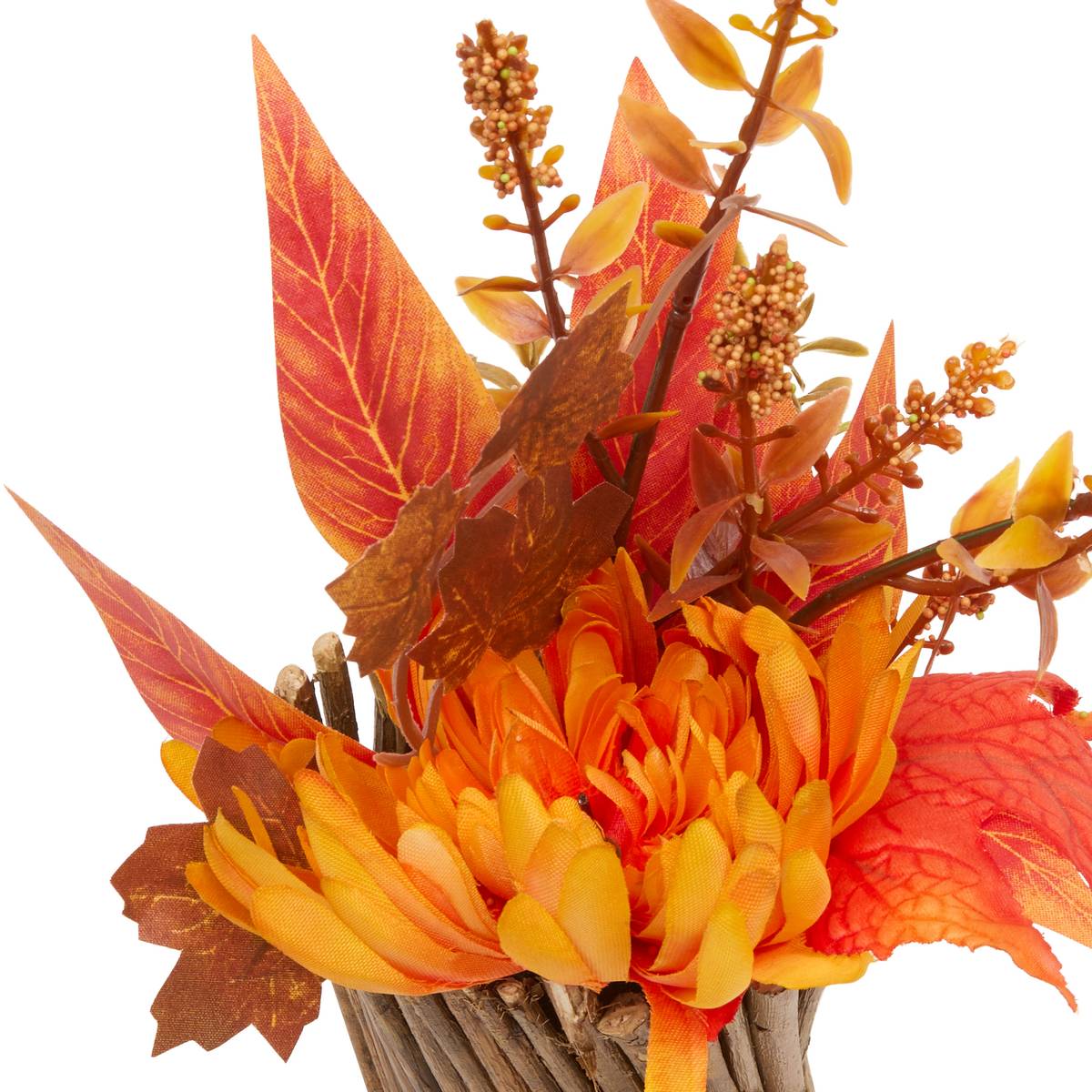K&uuml;nstliche Blume "James" H.30 cm Orange