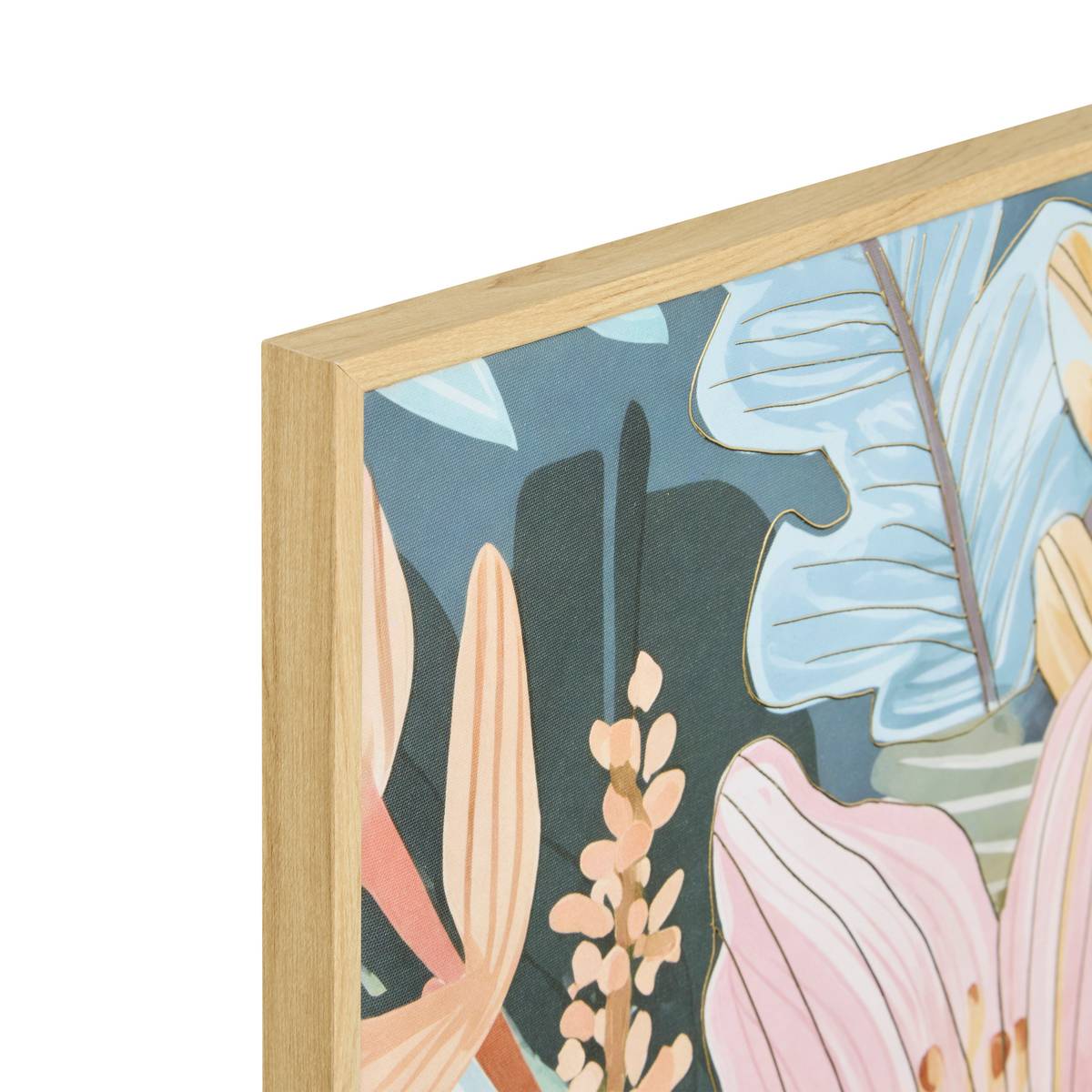 Gerahmter Druck auf Leinwand "Daisy" Mehrfarbig, 58x78 cm Mehrfarbig