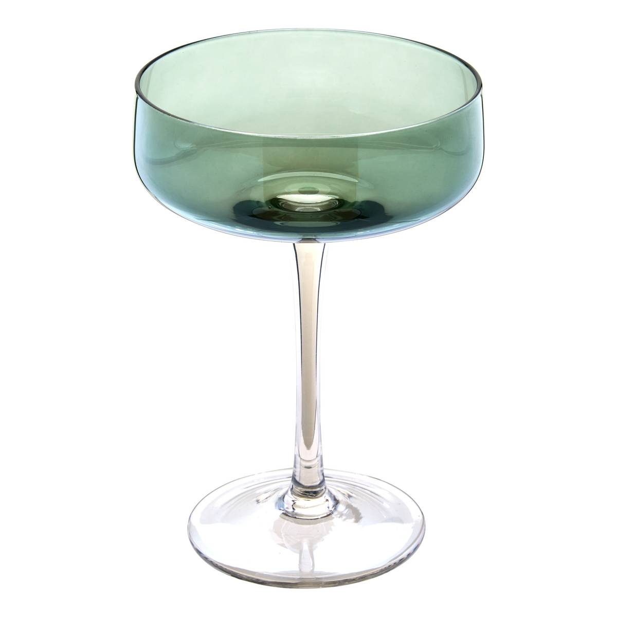 Set mit 6 Champagnerschalen "Lucia" Glas, 250 ml, Mehrfarbig Mehrfarbig