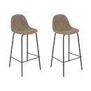 2er-Set Hocker "Vladi" Beige, 43,5x41,5 cm Beige