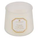 Duftkerze "Elisa" Weißer Moschus, Transparent, 200g Néroli / Jasmin / Musc blanc