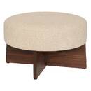 Pouf "Kayan" Ton Beige