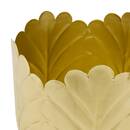 2er-Set Übertopfe "Belli" Gold, 21x18 cm Gold