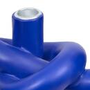 Kerzenhalter "Flow" 16x8 cm Blau