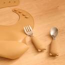 Kinderbesteck-Set "Yum" 2 Stück, Ocker Ocker