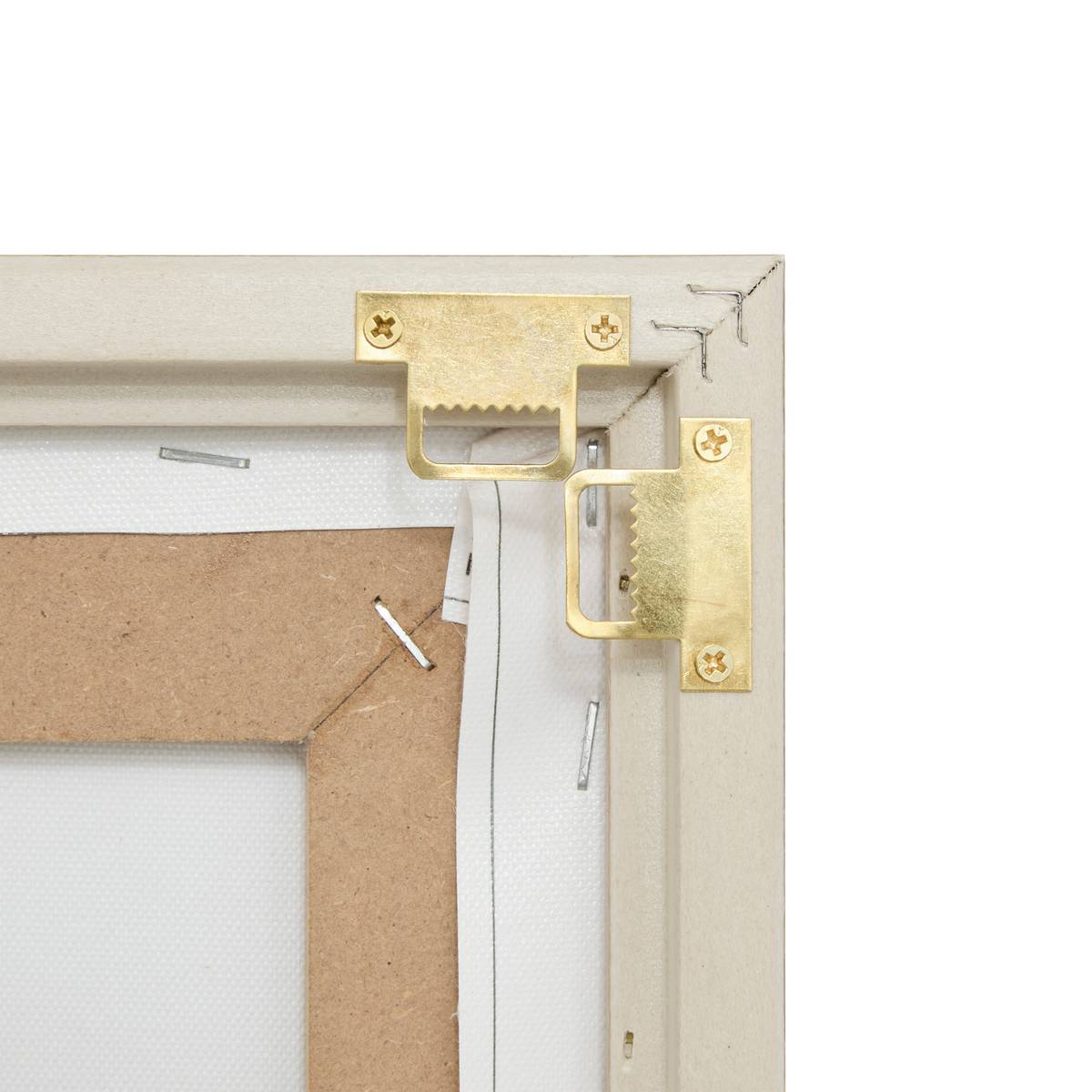 3D-Leinwand "Marcella" Braun, 60x90 cm Braun