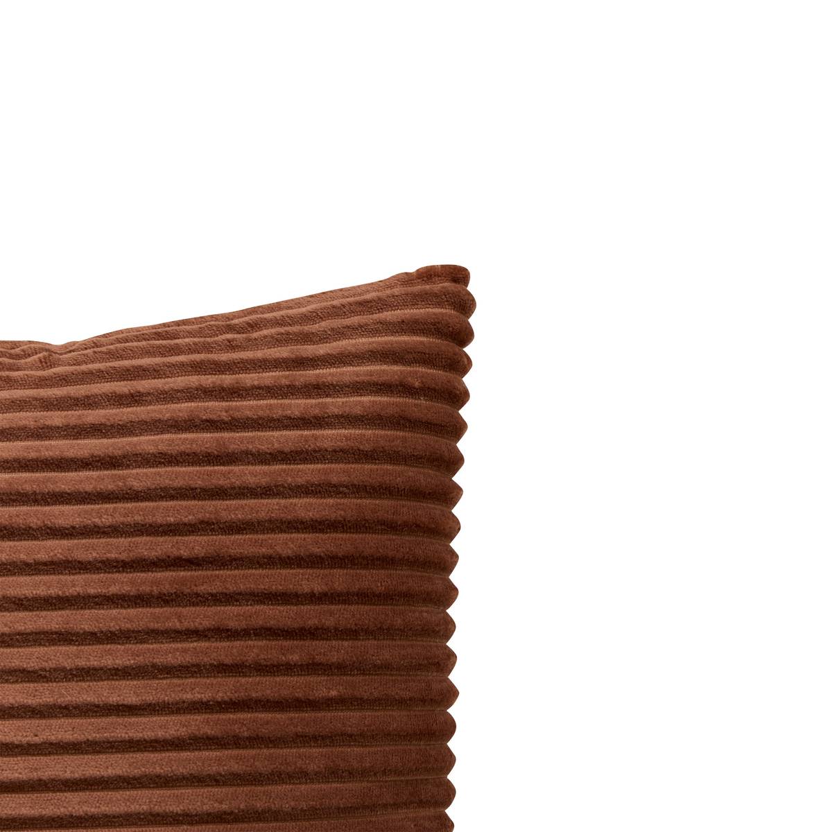 Kissen "Arum" Braun Tonka, 38x38 cm Braun
