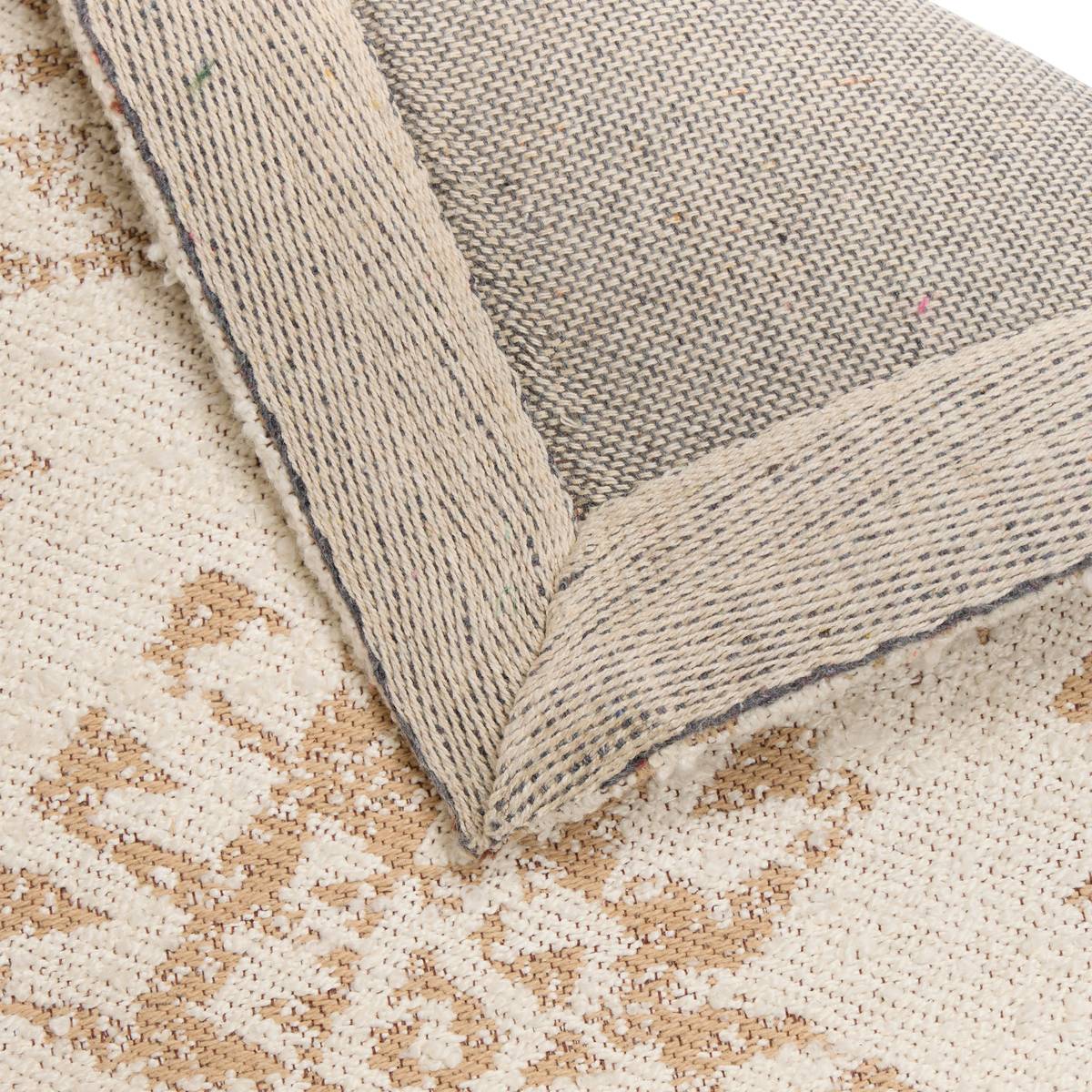 Schlingen-Teppich "Ozel" Beige Leinen, 170x120 cm Beige