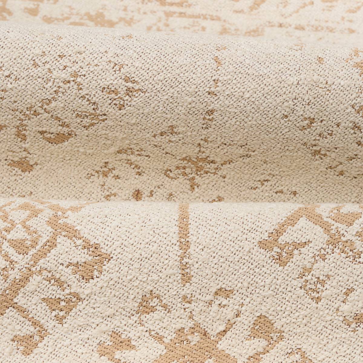 Schlingen-Teppich "Ozel" Beige Leinen, 170x120 cm Beige