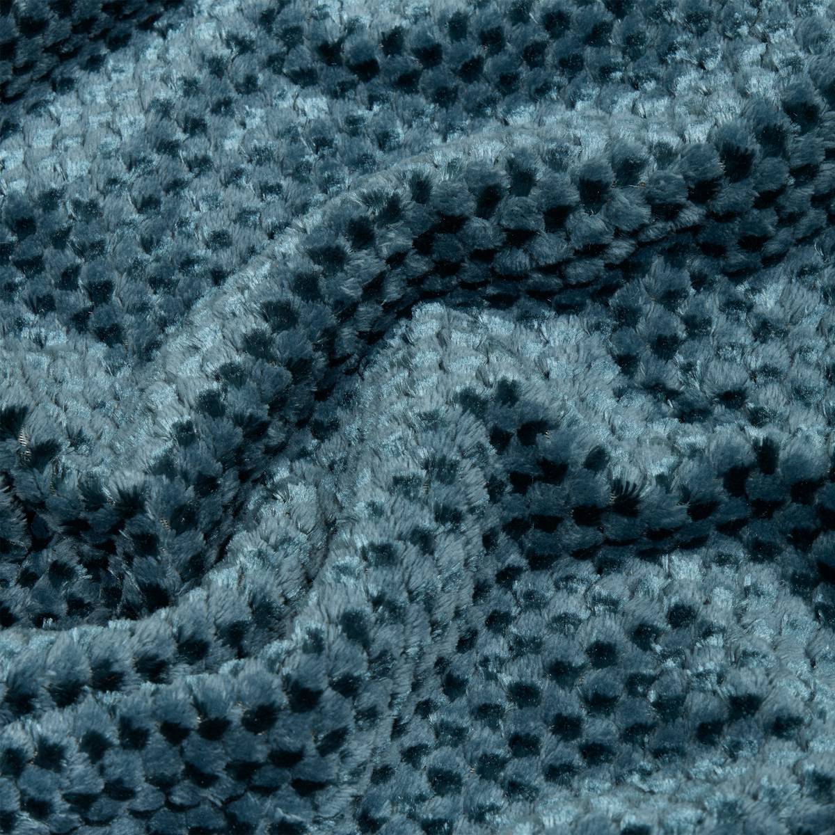 Flanellplaid mit Sherpa-Effekt "Lyno" Blau, 170x130 cm Blau