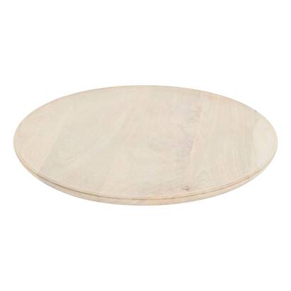 Pr&auml;sentationsteller "mangobaum" mango, d.37 cm, beige