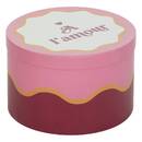 4er-Set "Cherie" Boxen Rot, 25x15 cm Rot