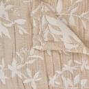 Tagesdecke "Nuvia" Beige Leinen, 260x240 cm Beige