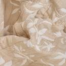 Tagesdecke "Nuvia" Beige Leinen, 260x240 cm Beige