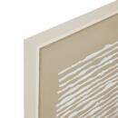 Gerahmtes Gemälde "Farhan" Mittelbeige, 116x75 cm Beige